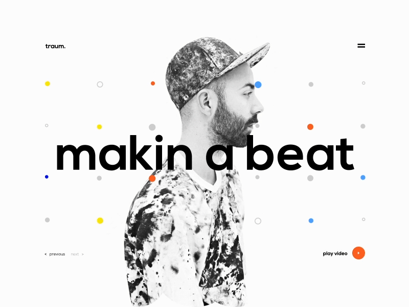 UI/UX Design for Music Producer